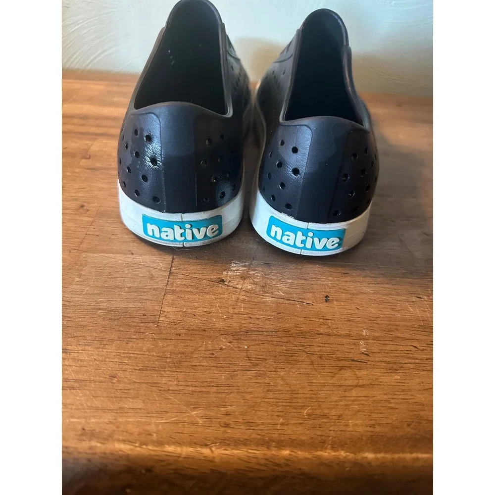 Native Men's black shoes, size 10